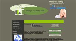 Desktop Screenshot of metrostaffingnow.com